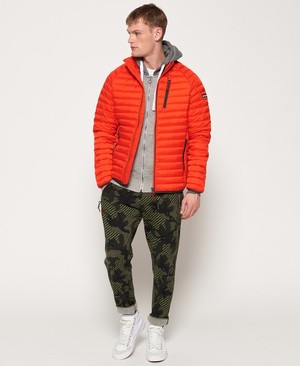 Superdry Core Down Férfi Kabát Narancssárga | UPCJR8716